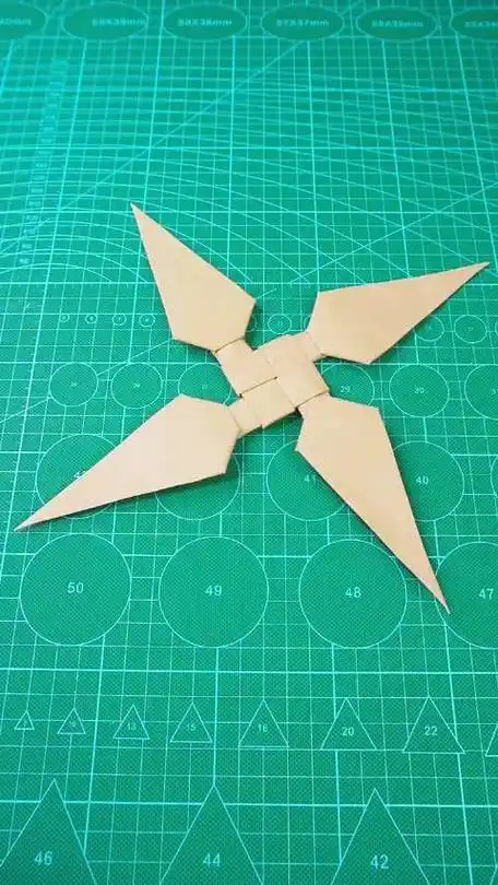 最酷的折纸忍者飞镖火影忍者的手里剑火影忍者手里剑飞镖折纸大全折纸