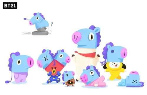 防弹少年团 bt21 - 堆糖,美图壁纸兴趣社区