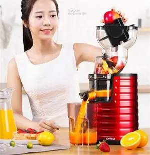 狮威特大口径原汁机榨汁机家用渣汁分离商用小型全自动水果 - 女性