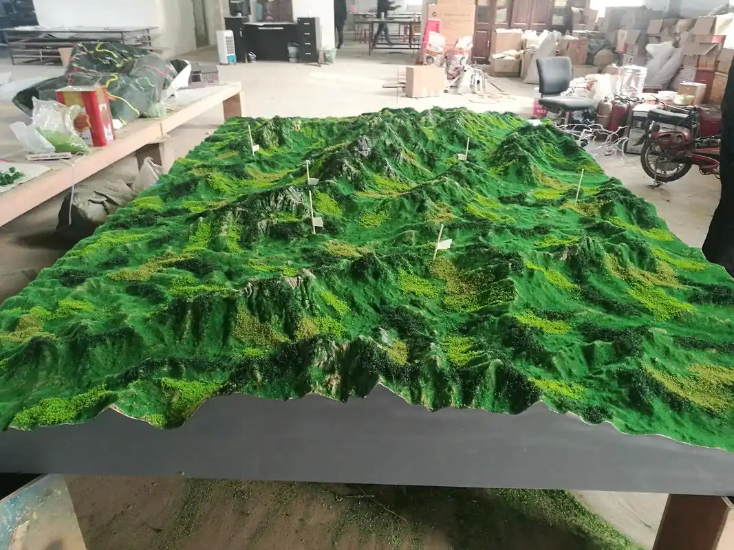 北京地形地貌沙盘公司