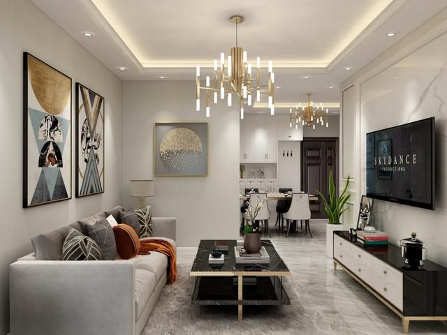 好的客厅装修可以为整个家庭的装修效果增光添彩,流行的家具,家电