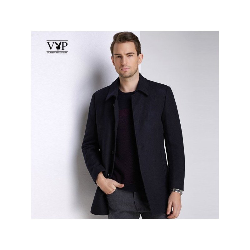 花花公子贵宾男装魅力男士休闲时尚商务大衣vdy424003