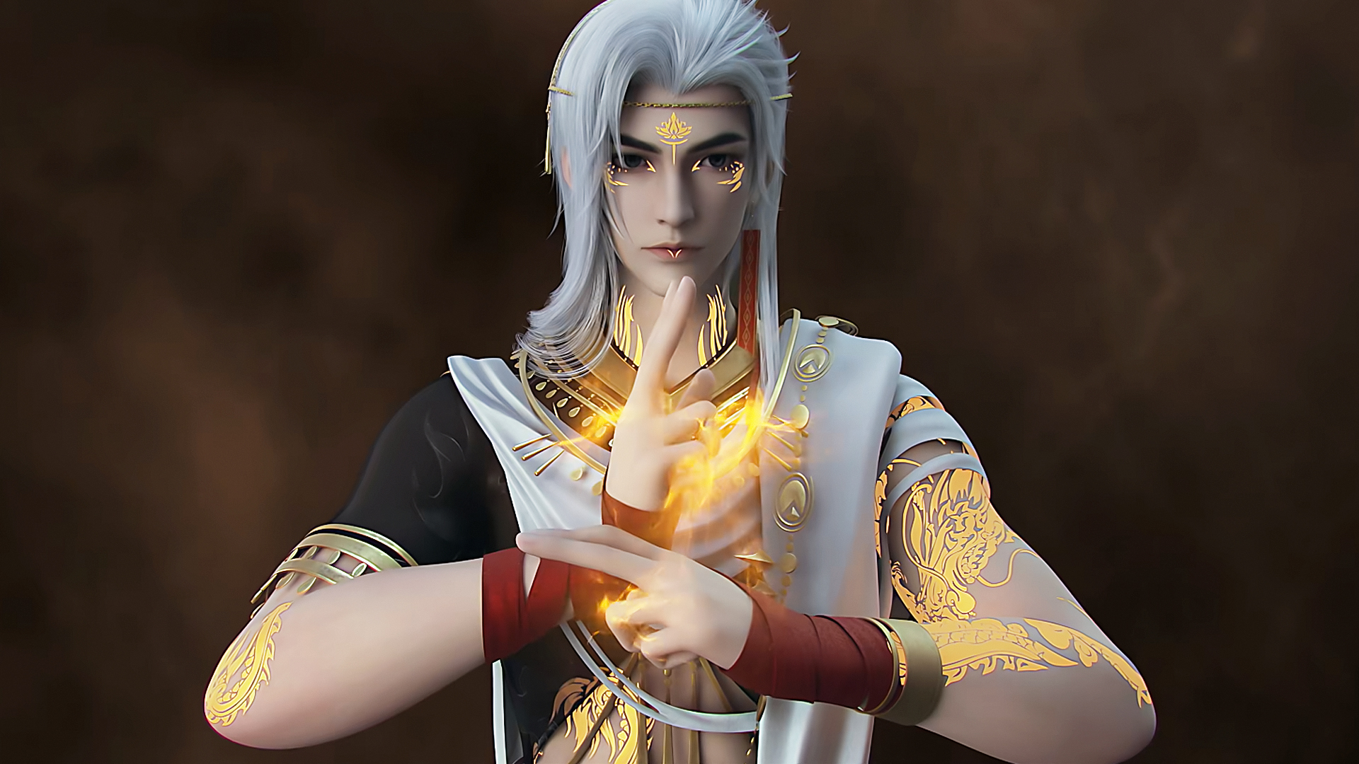 动漫壁纸|《完美世界》战损版石昊高清壁纸:一人独战七神,一人闯仙谷