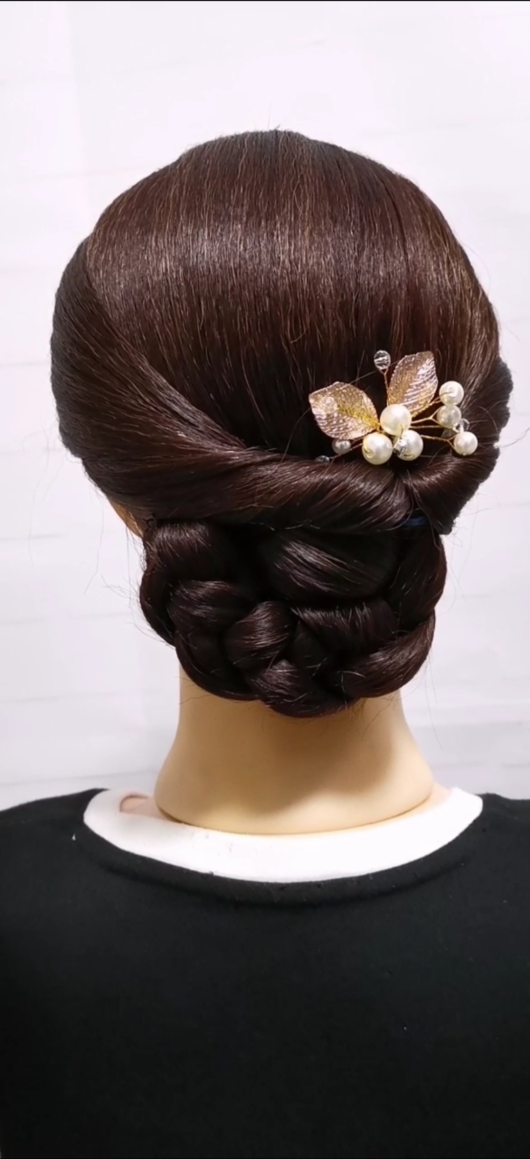 我要上热门#喜婆婆气质俏盘发