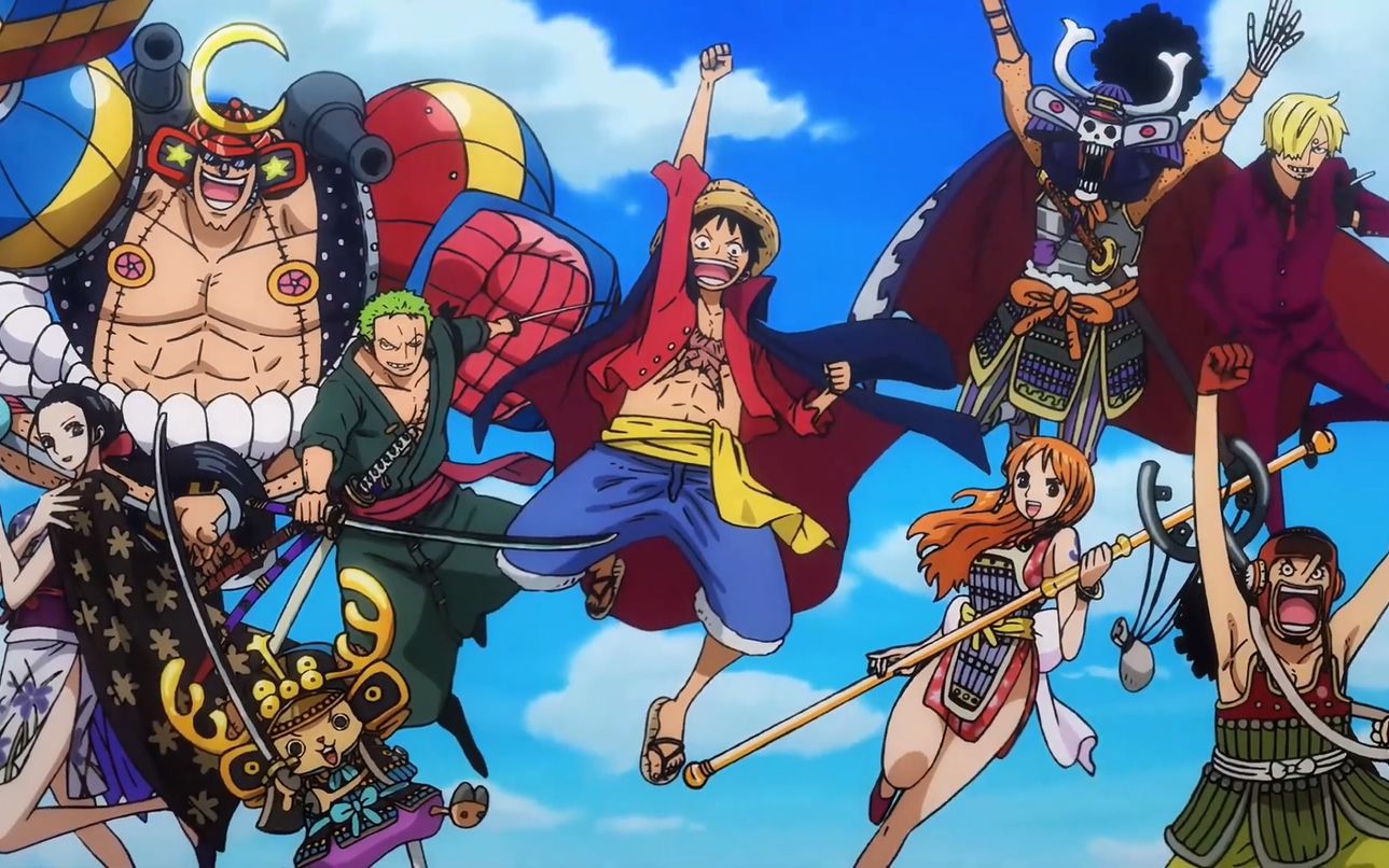 海贼王片头曲op1-op23串烧1080p超清(无字幕纯净版)