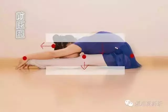 舞蹈小课堂舞蹈前压腿你做对了吗