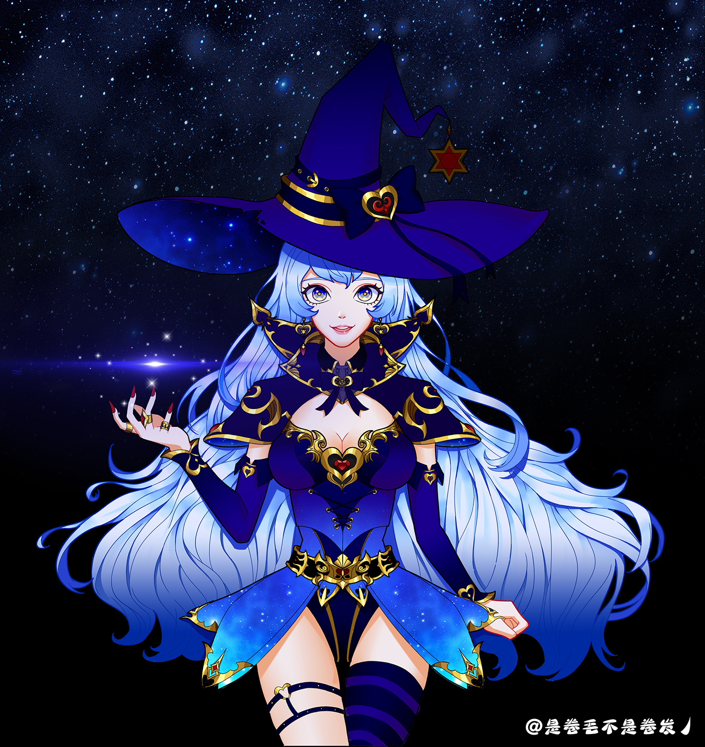 小女巫|插画|商业插画|是卷毛不是卷发丿 - 原创作品 - 站酷 (zcool)