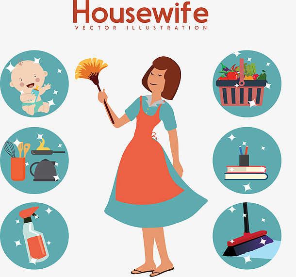 万能的家庭主妇妈妈