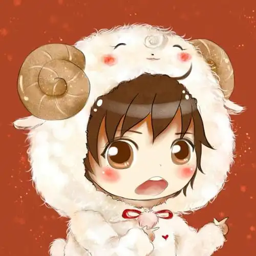 此回复萌二次元盗墓笔记角色q版捏脸萌头像画师cat笔下的闷油瓶,吴邪