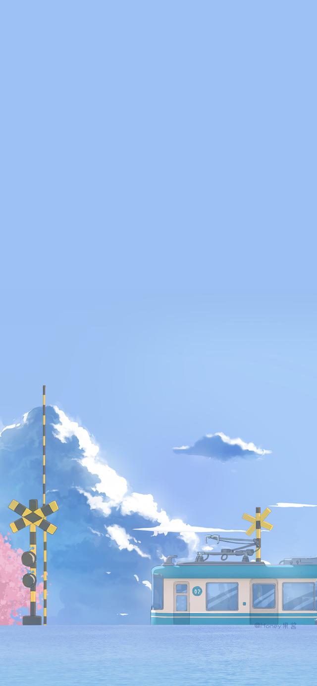 日系风格背景图,日系风格背景图个性网(唯美治愈系动漫风景插画壁纸)