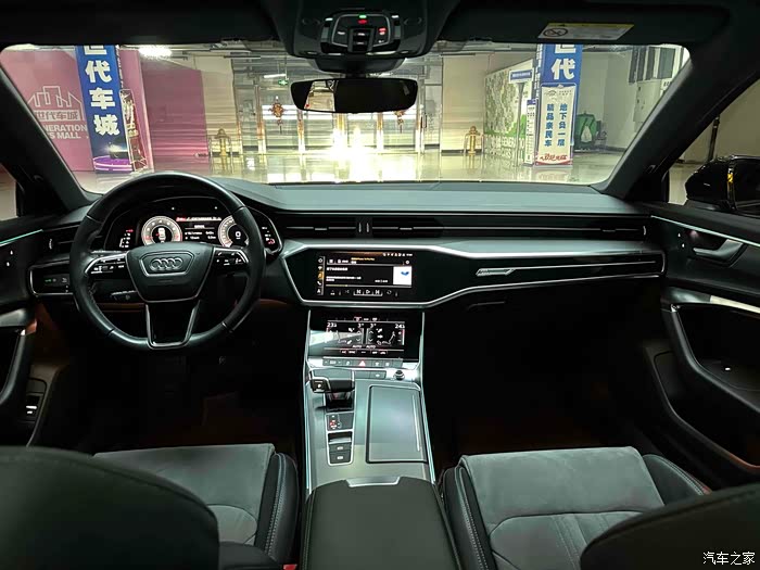 奥迪a6l2021款45tfsi臻选动感型全车原漆