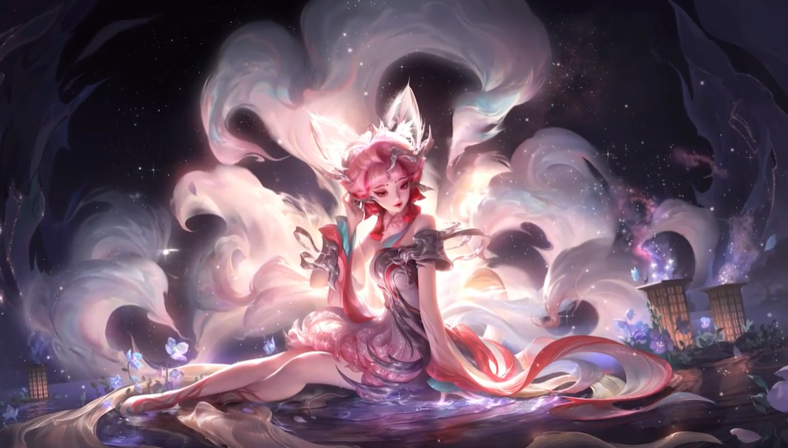 妲己至尊限定皮肤青丘九尾评测!九尾狐特效超美!