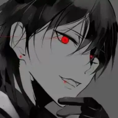 动漫头像:暗黑系男生动漫头像愿你坚定而温柔