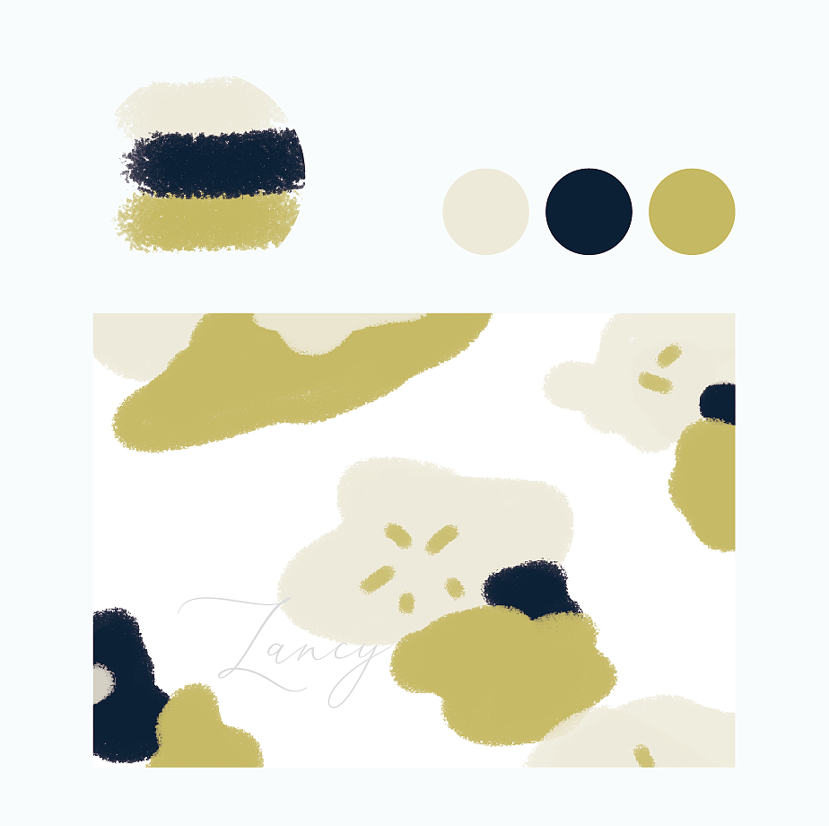 中性色配色方案——(治愈系)