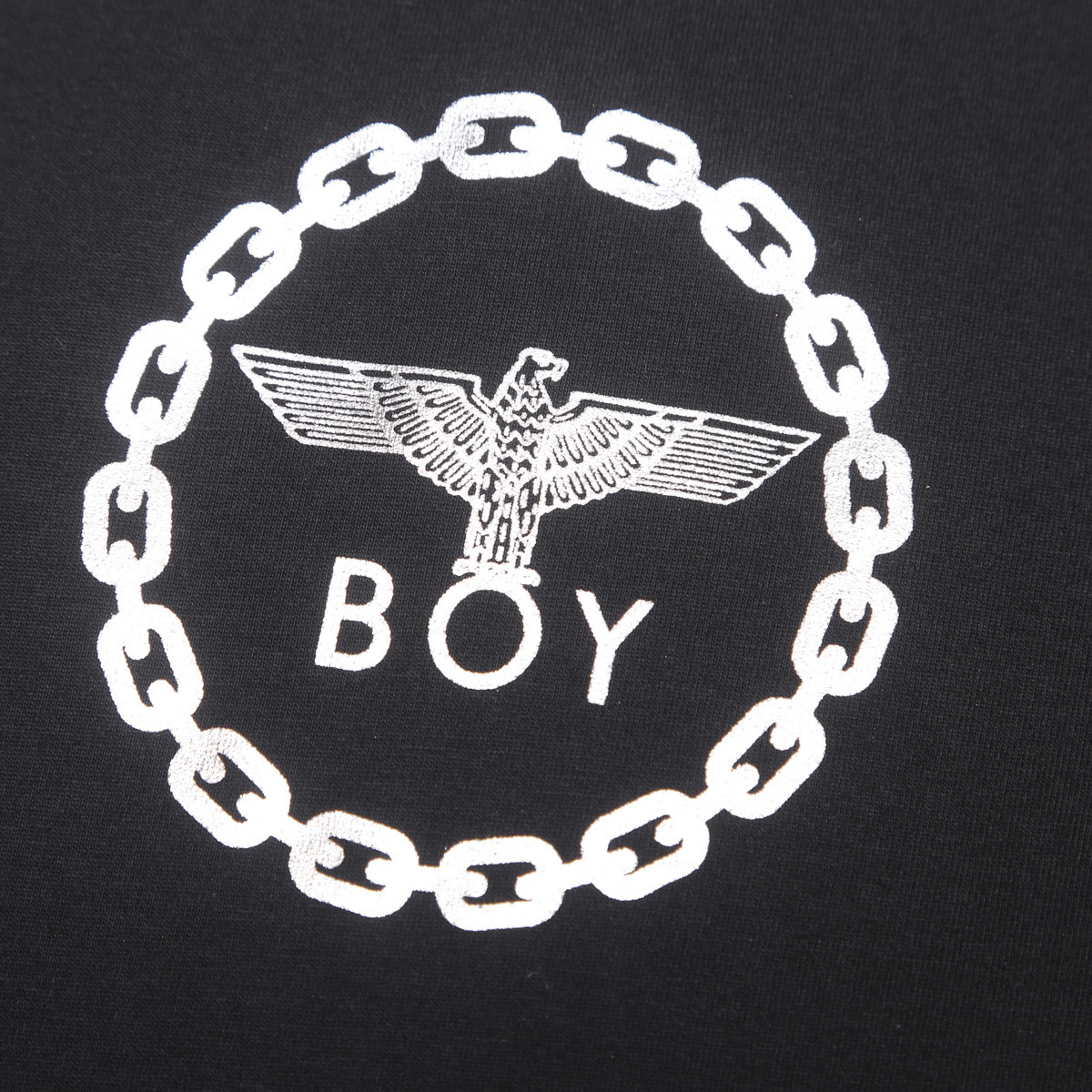 boy london潮流老鹰logo印花男女情侣短袖t恤