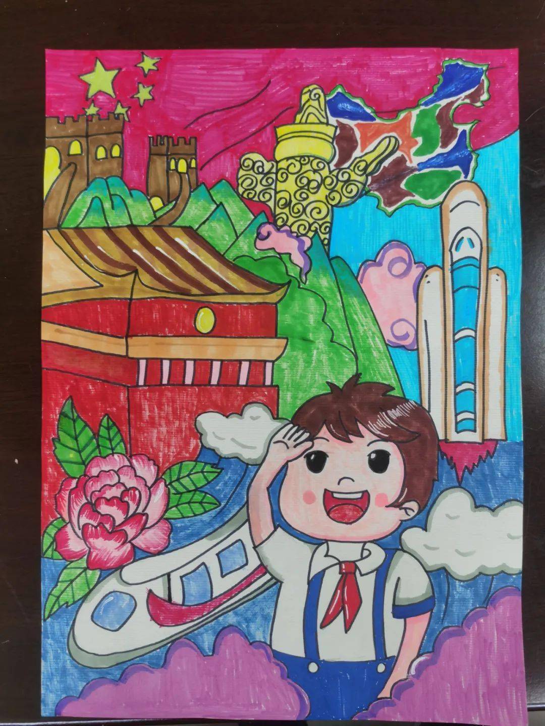 童心绘就美丽中国——市局组织开展2023年少儿手绘地图大赛作品征集