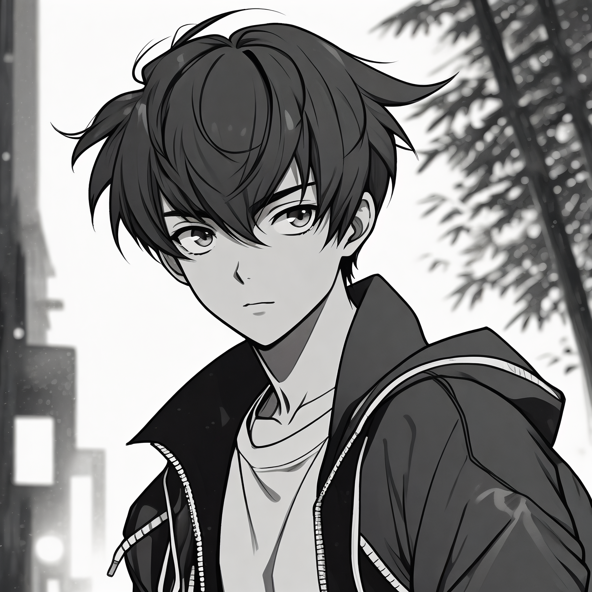 90抖音风男生漫画头像96