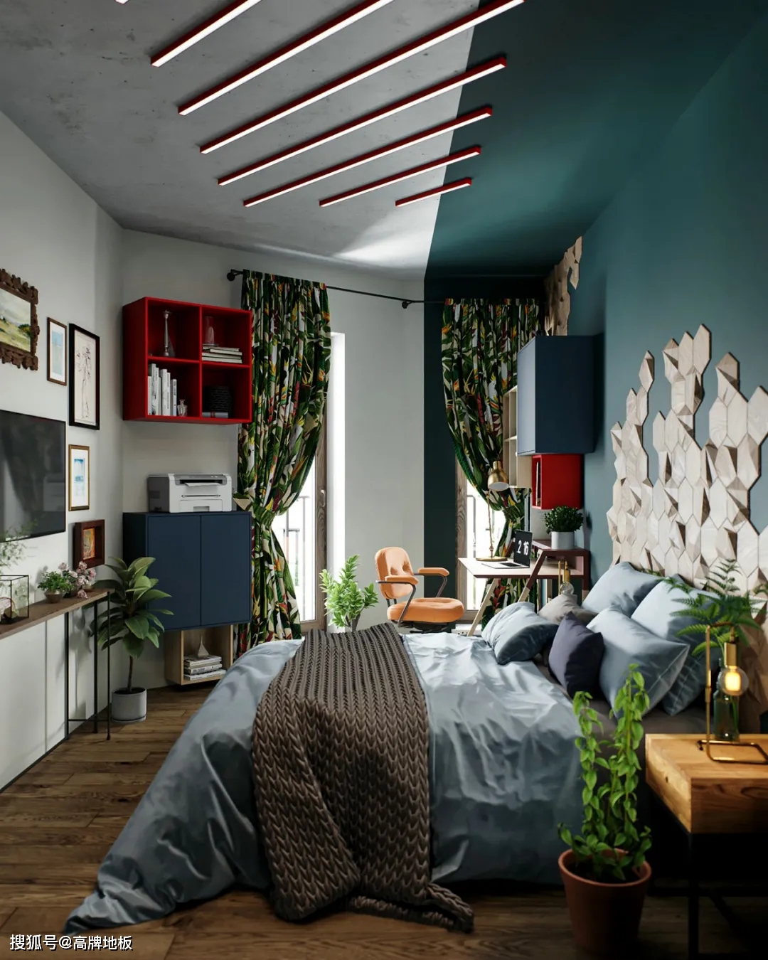 摩洛哥风格的美,在于张扬的色彩,亦在于洒脱自由的设计风格.