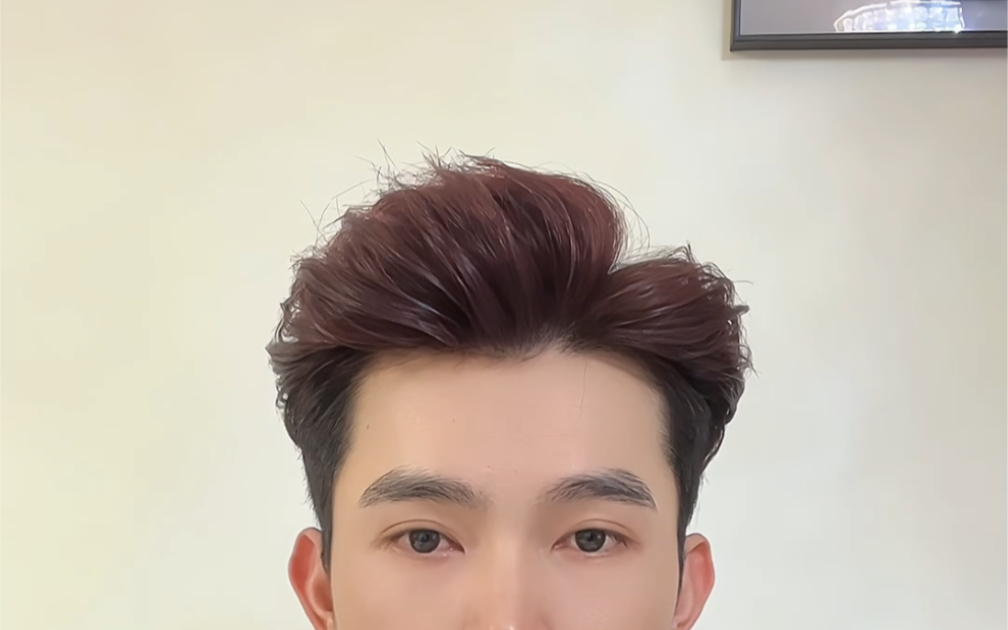 痞帅型男三七背头造型教程#男生发型打理技巧 #男生造型 #三七分发型