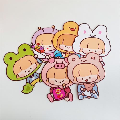 网红卡通可爱手工贺卡卡通可爱贺卡