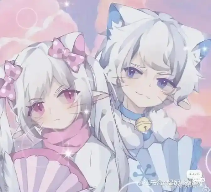 喜羊羊与美羊羊的情侣 头像 - 抖音