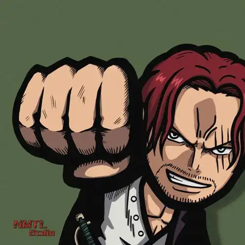 来和红发击个拳fistbump香克斯壁纸头