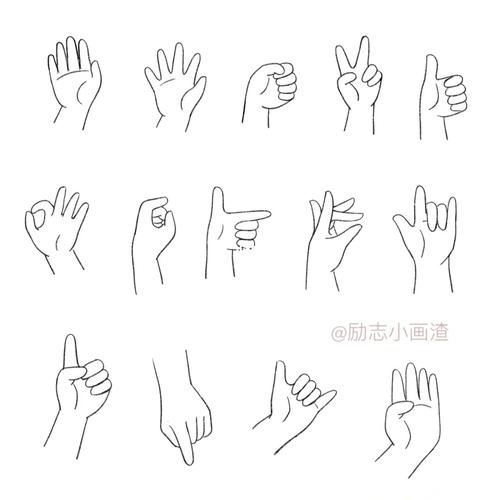 q版胖手手练习可临摹procreate临摹绘画简笔画教程手绘pro