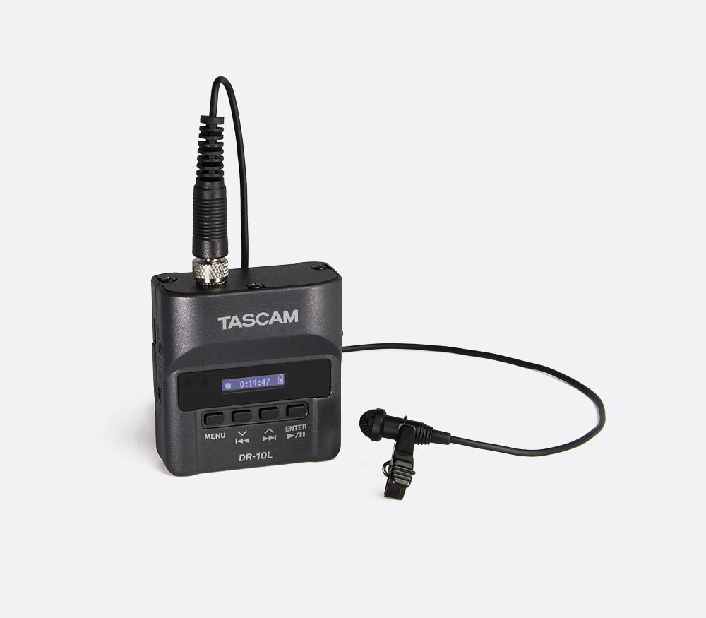 tascamdr10ldr10l微型手持录音机专业采访课堂会议话筒