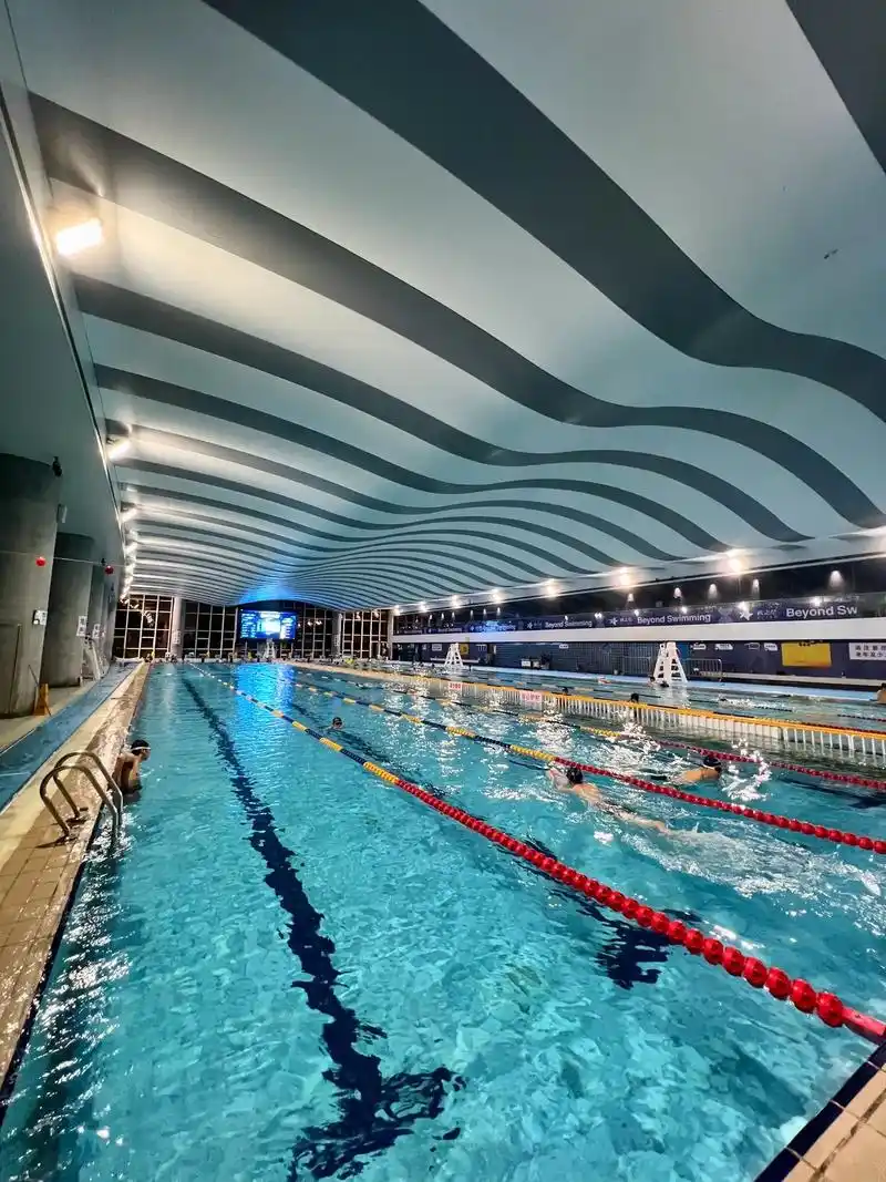 1500平超大面积8条国标泳道游泳也太带劲啦#室内游泳馆推荐 - 抖音