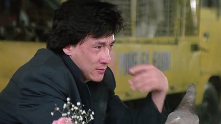 警察故事:一部经典成龙动作电影,老片子就是好看,这段太精彩