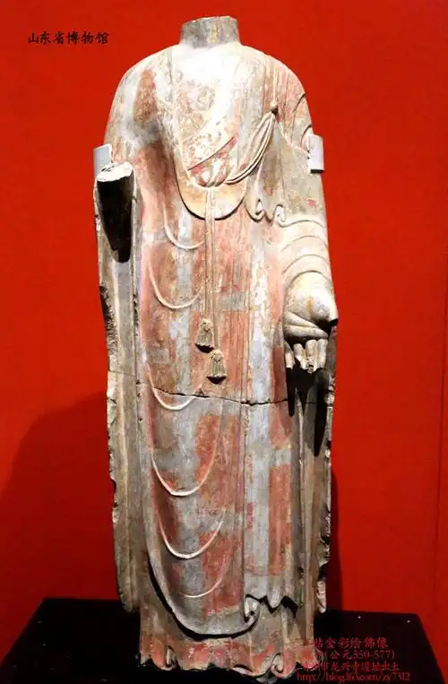 背屏三尊像山东省博物馆 北魏 比丘道体造弥勒佛像山东省博物馆 北魏