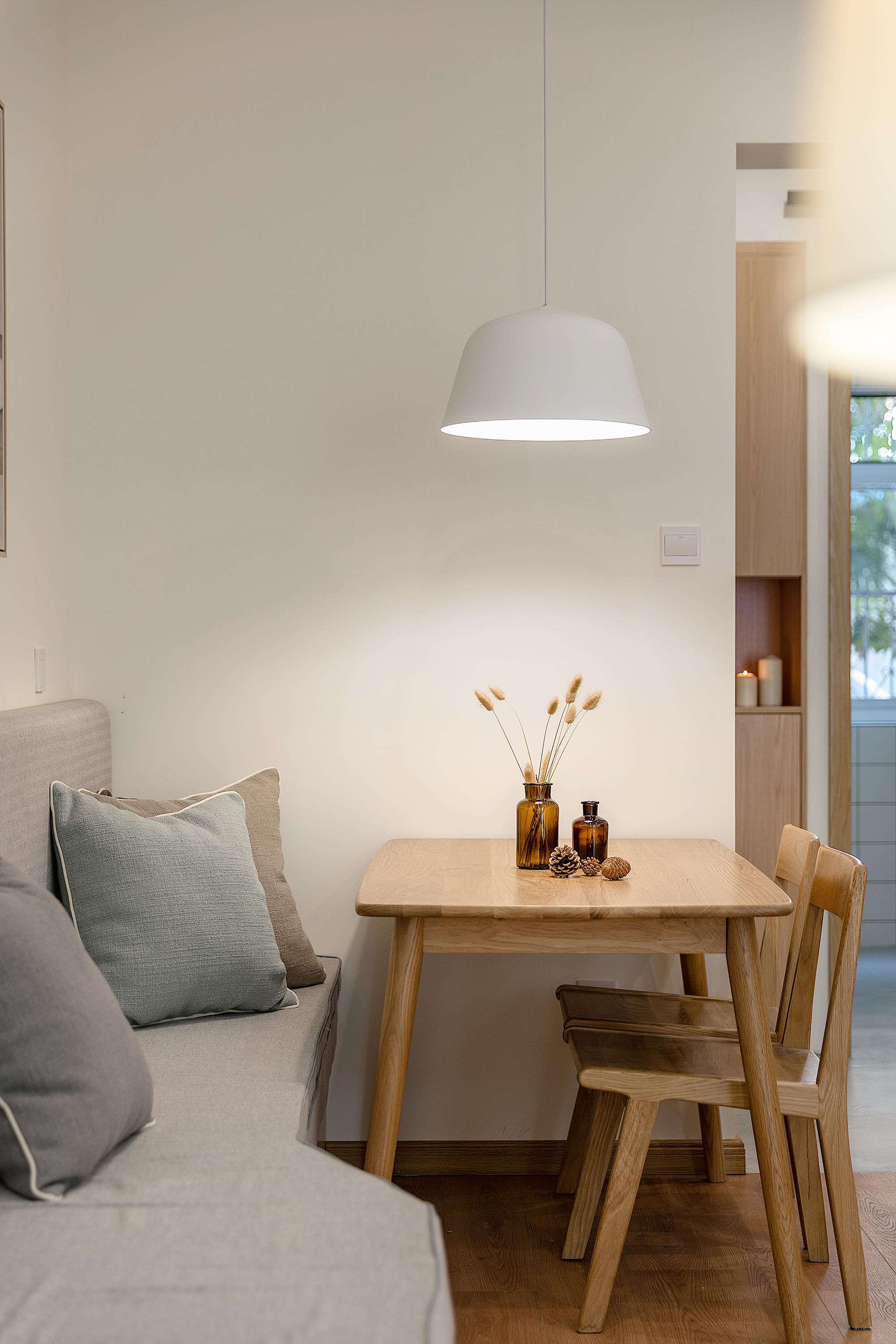 67㎡日式muji风两居室,小户型也有大世界,满满都是收纳空间