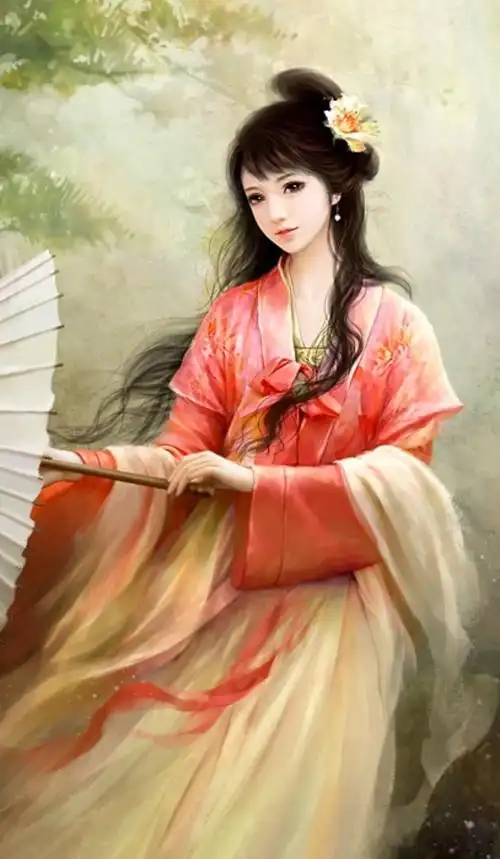 古代美女手绘_手绘古风仙气质美女_古代手绘妖媚美女