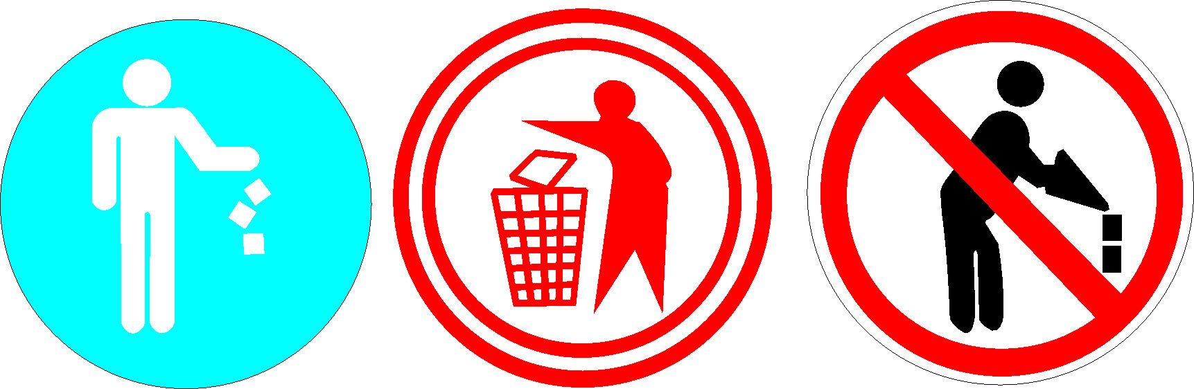 589海报印制海报展板素材749禁止乱扔垃圾标志标志