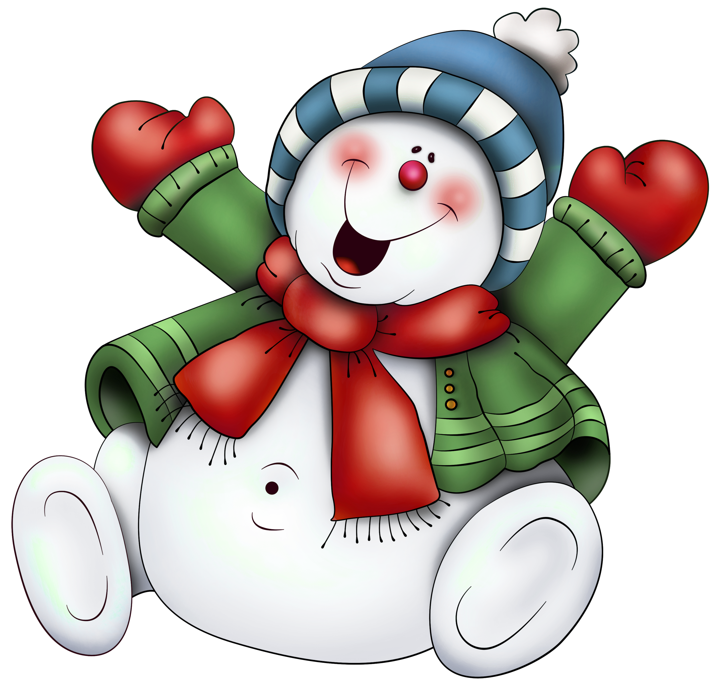 snowman clipart png