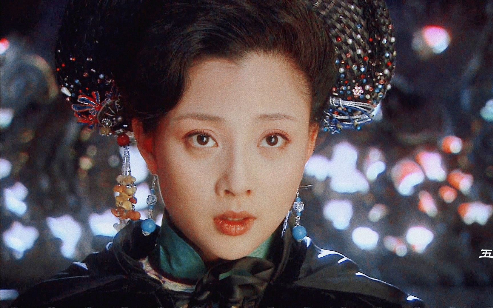 【苍穹之昴】寿安公主张夫人的旗头发饰/5款/中国公主的模样