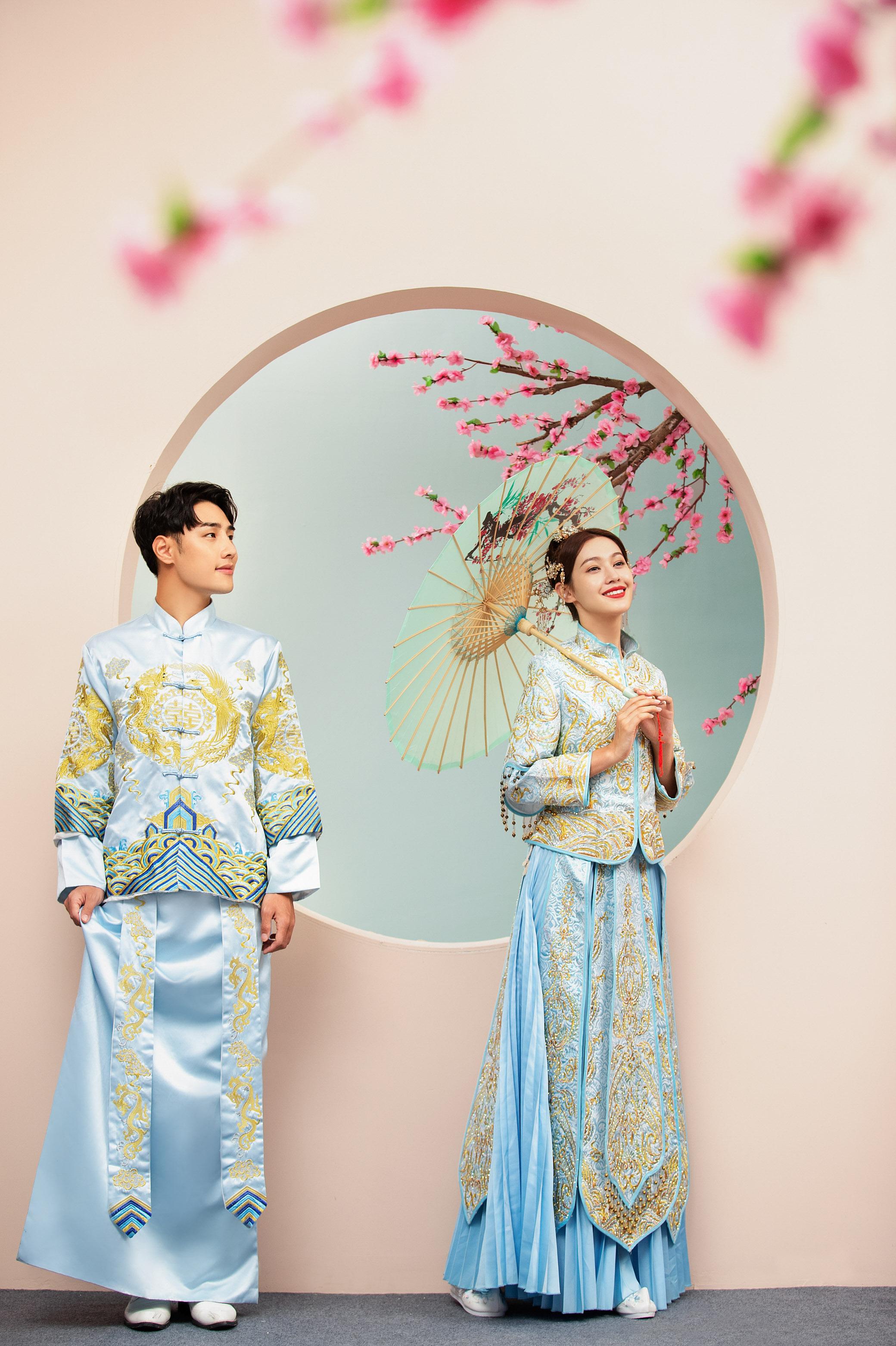 新中式婚照系列演绎国潮新风尚给你婚纱照新选择