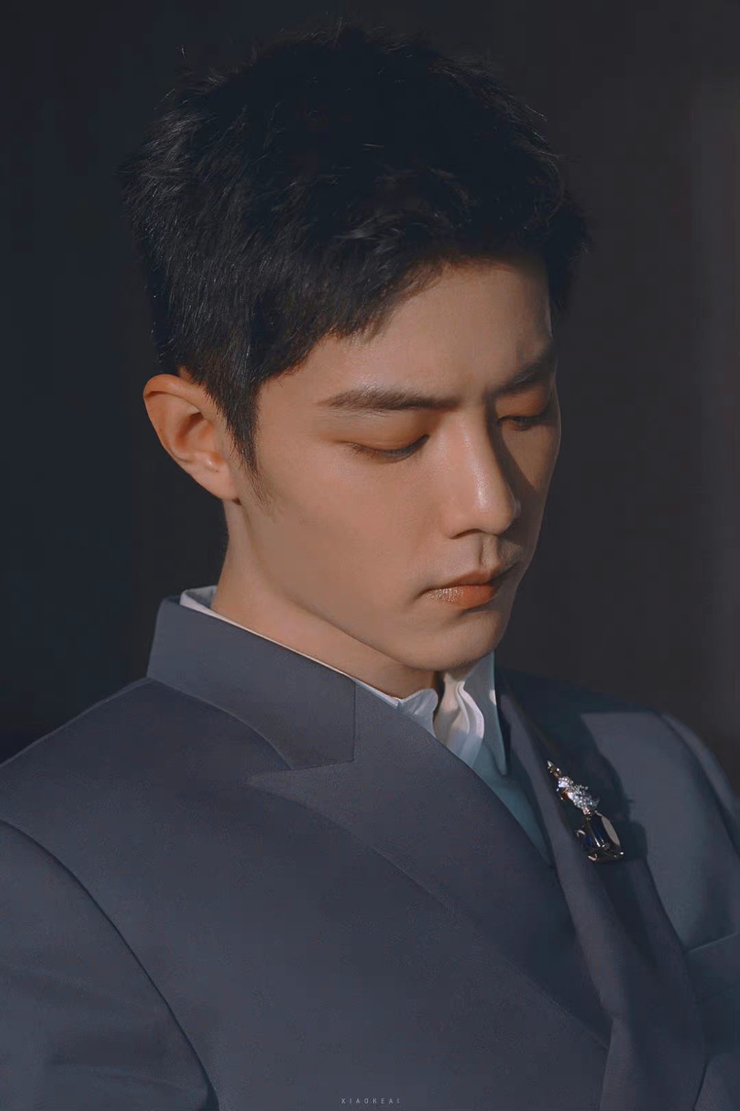 肖战的寸头狠狠地戳中我的心房!95#肖战