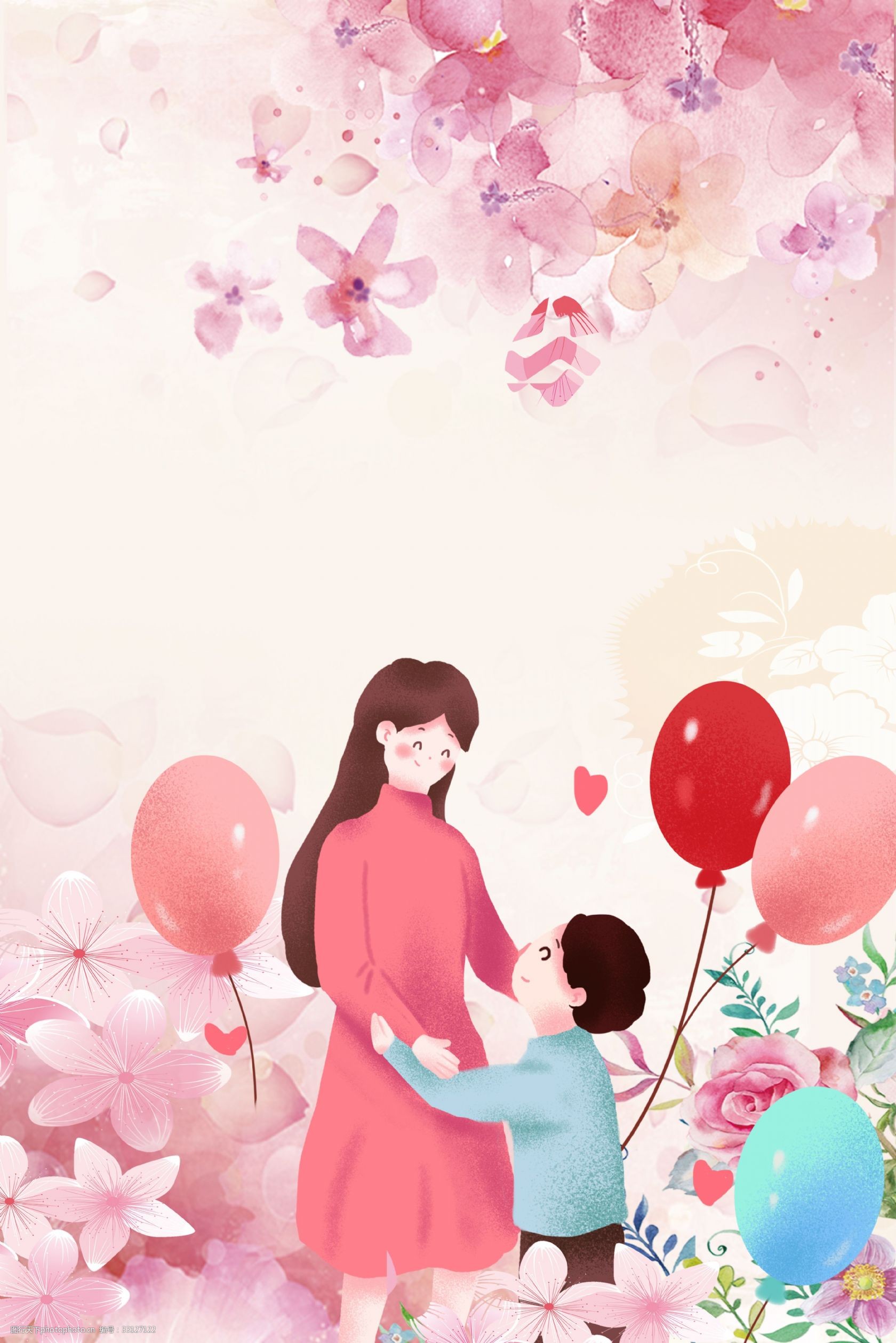 关键词:简单孩子母亲牵手背景 母亲节 512 妈妈的爱 感恩 感恩母亲