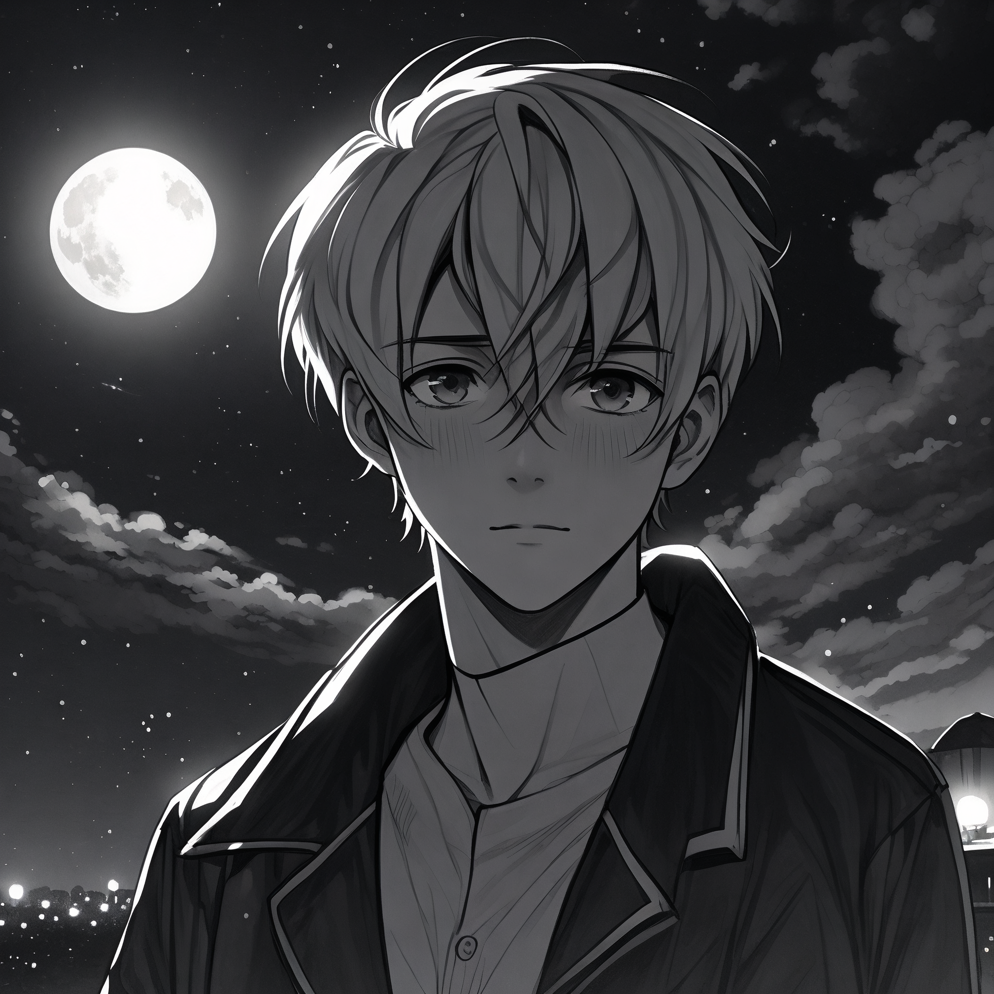 头像,深情凝望93 沉浸在这片深邃的伤感之中,每个眼神都诉说着不