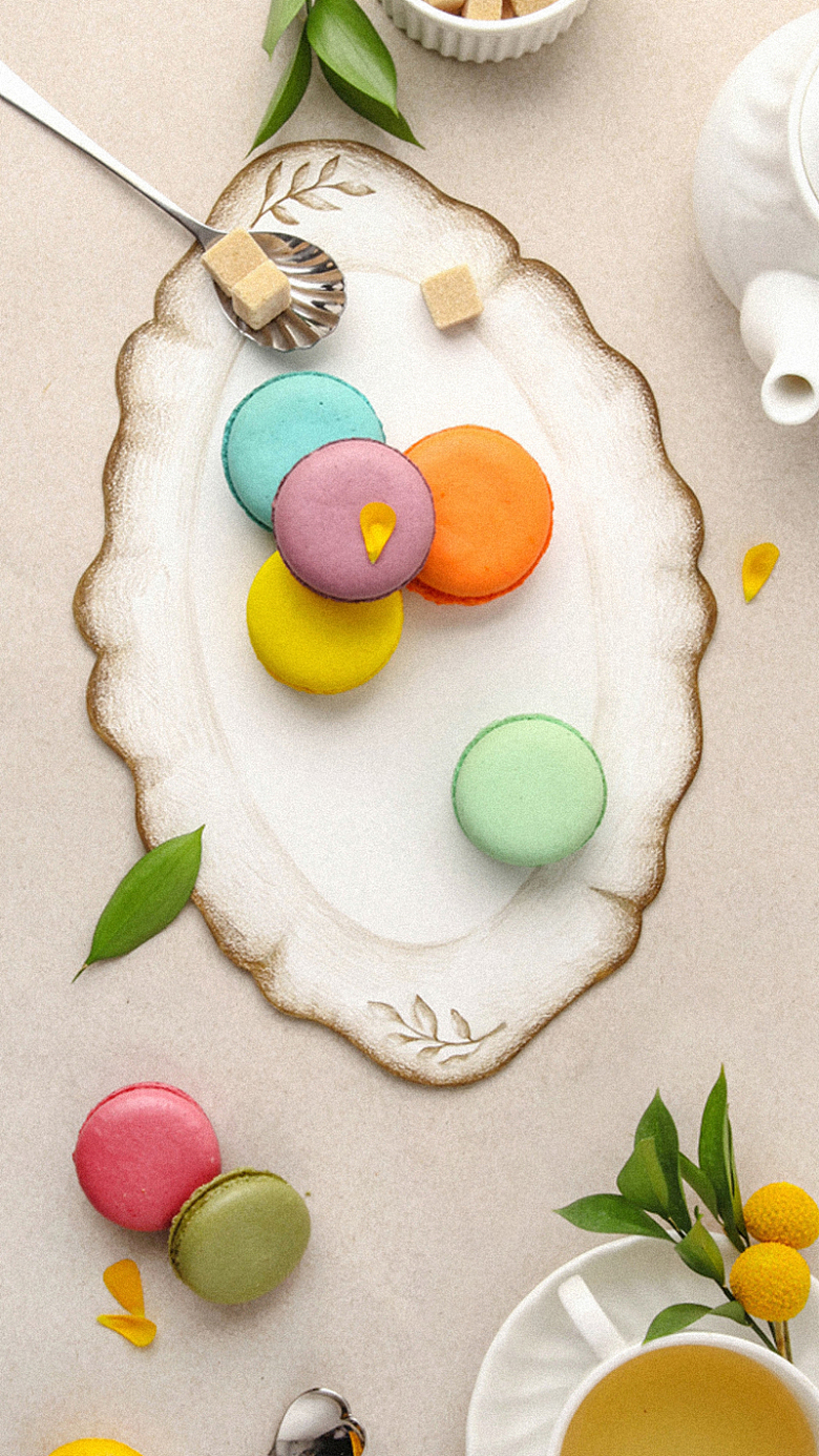 美食甜品h5背景