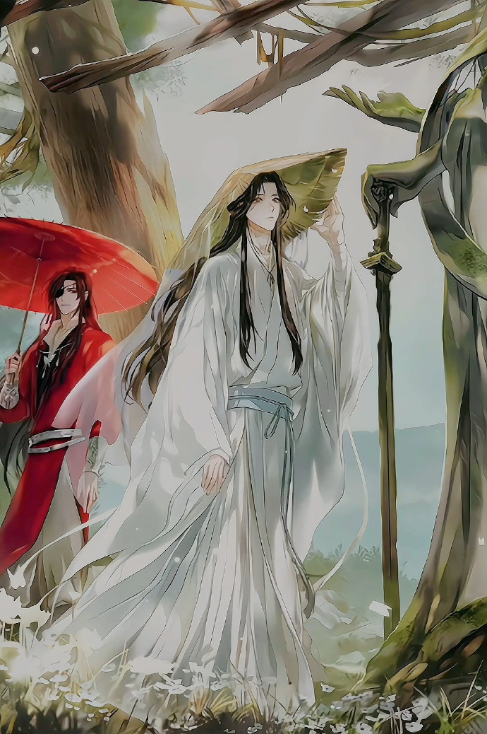 天官赐福花城谢怜双人海报