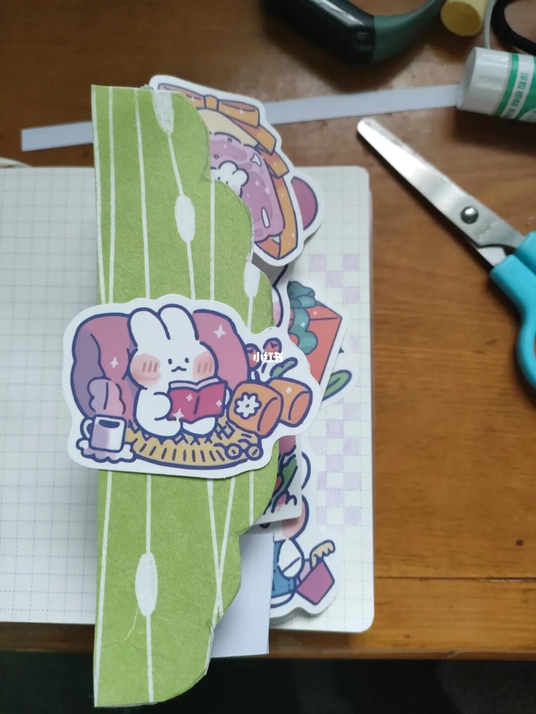 第一次做手帐小机关