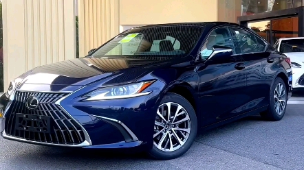雷克萨斯es宝石蓝色外观是你会选的颜色吗?