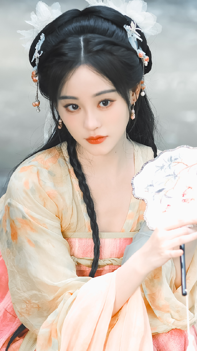 祝绪丹夏日荷花仙子##祝绪丹古风撑伞