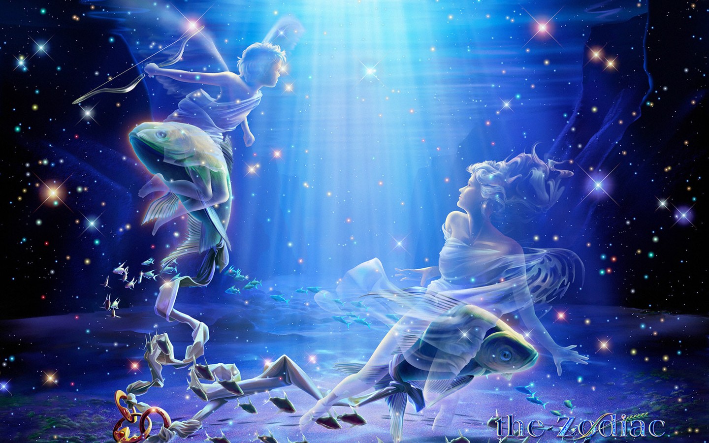 好看的十二星座唯美星空图片合集电脑桌面壁纸第一辑