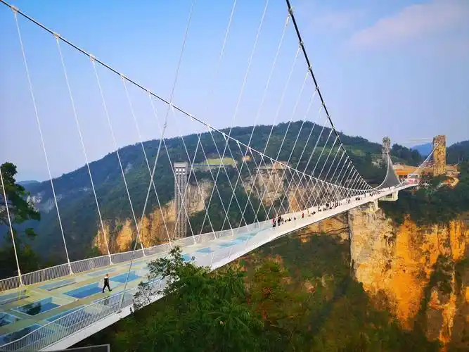 神仙伴侣中国行 一湖南张家界天门山 天子山 大峡谷玻璃桥