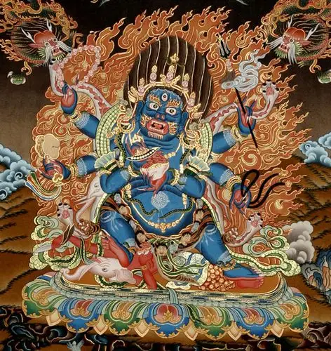 "消灭诸难"的金刚手菩萨_中诺珠宝招商网