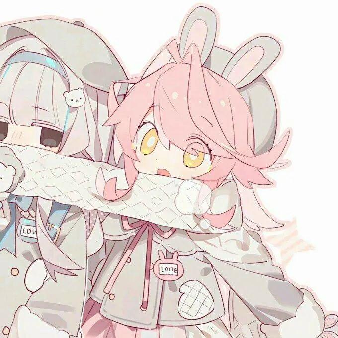 第1175期|闺蜜头像:1105高质量两人动漫闺蜜头像