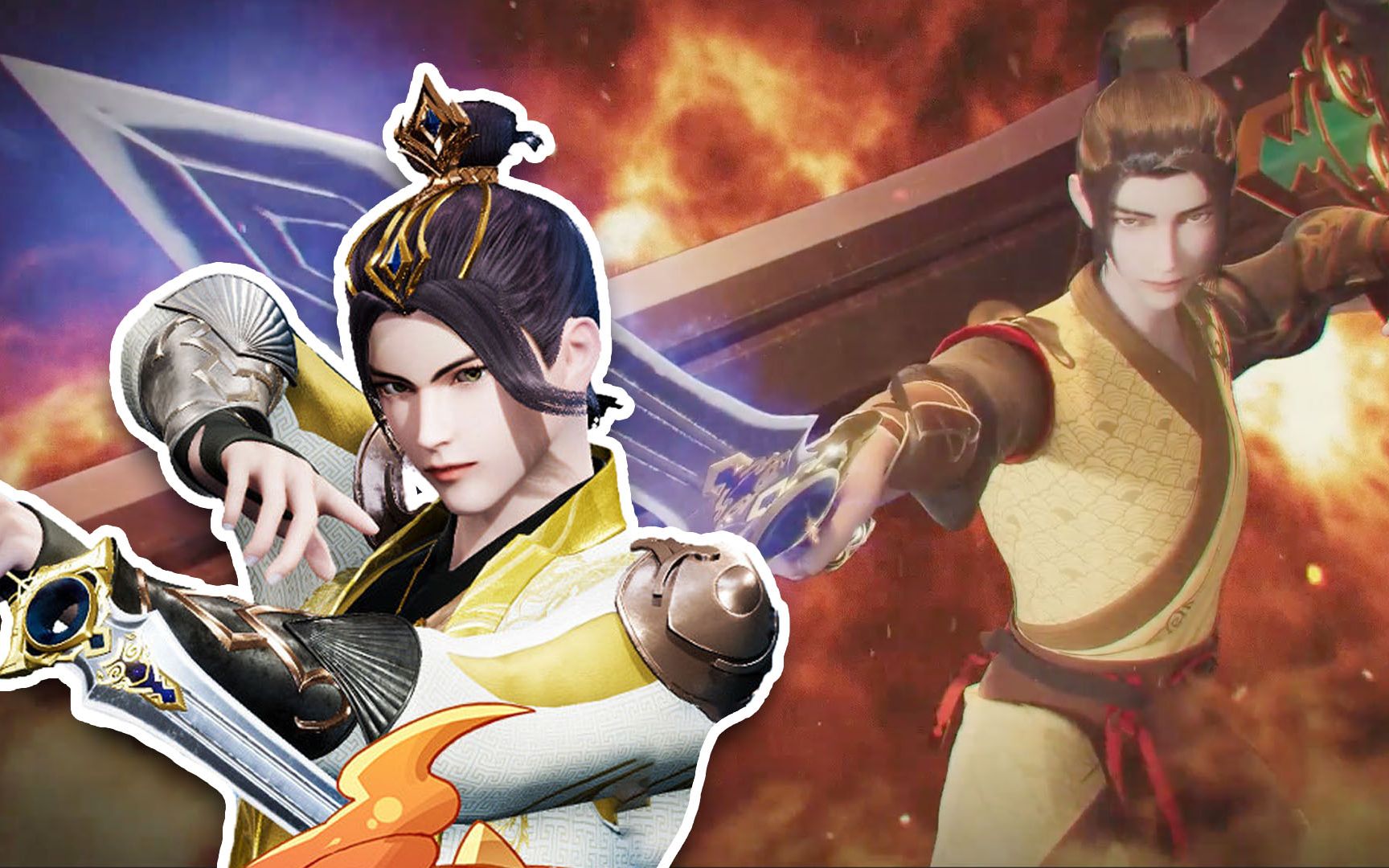 【武神主宰】秦尘狂踩点,完美一挑三完虐秦风